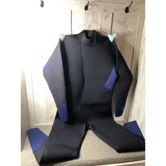 Realon Sports Adult Scuba Wetsuit Size XXL Black Neoprene Blend Lightweight - Picture 1 of 6